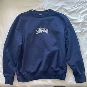 Stüssy Basic Stussy Crew Navy